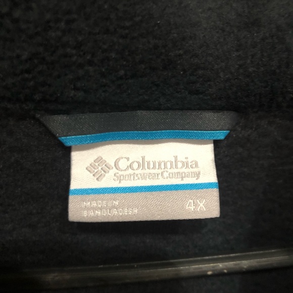 Columbia fleece full zip jacket like new without tags - Picture 3 of 4